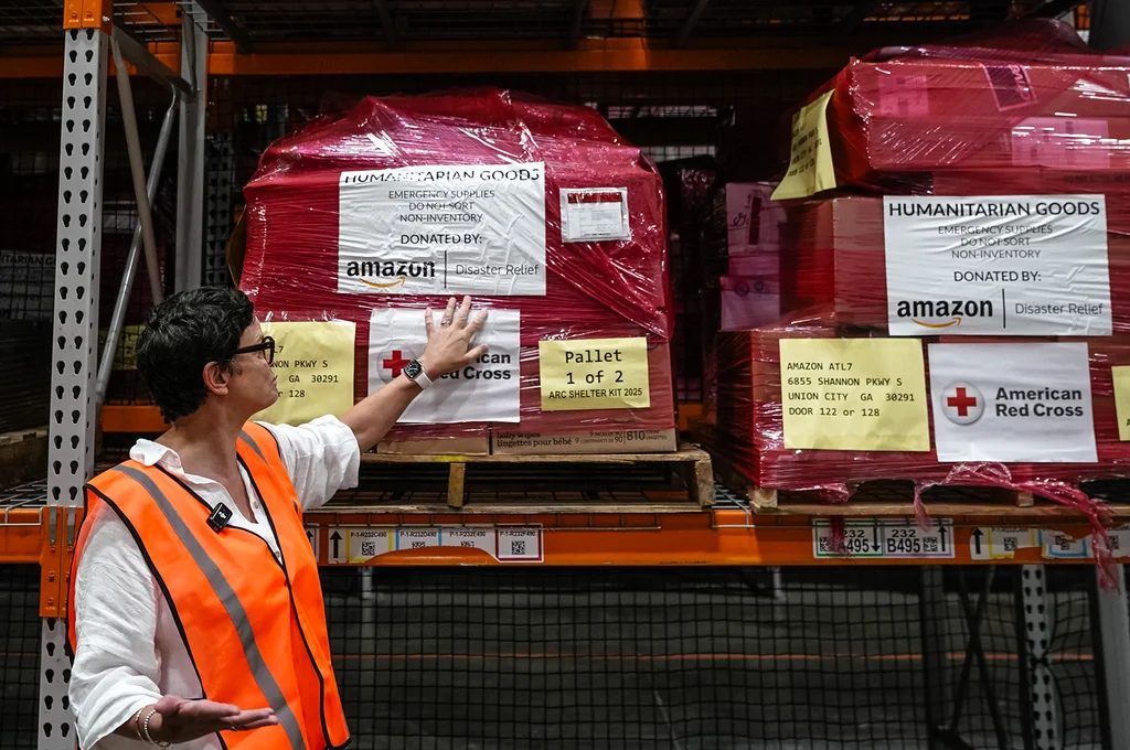 Amazon nutzt Logistikexpertise für Katastrophenhilfe