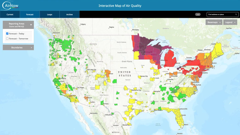 Canada Wildfires US Smoke Map Track July 2026 Fire In Real Time 