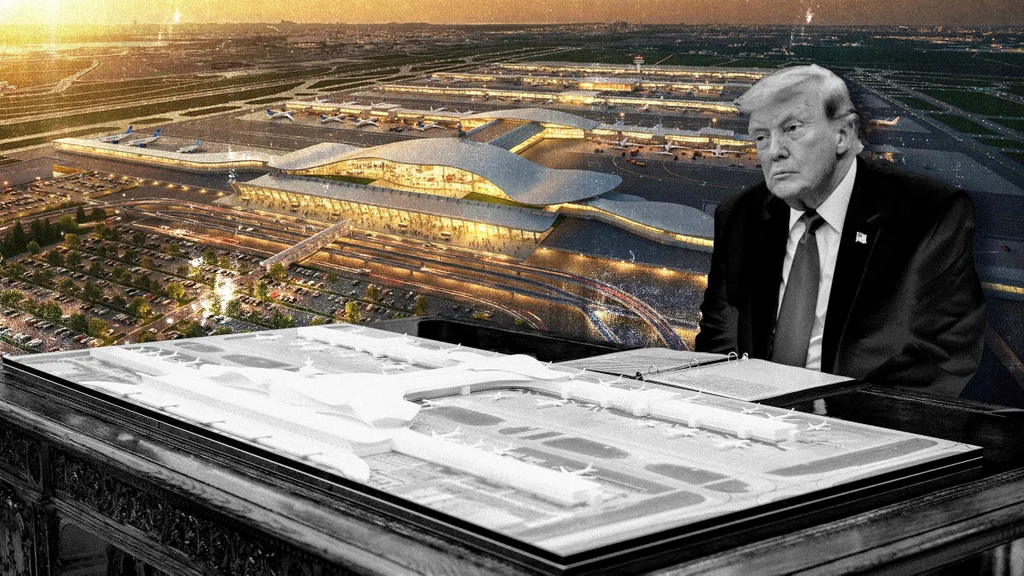 Who designed Dulles Airport's $22.5 billion update? Maybe Trump himself