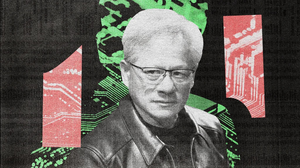 Jensen Huang has a message about AI doomerism for his fellow tech leaders