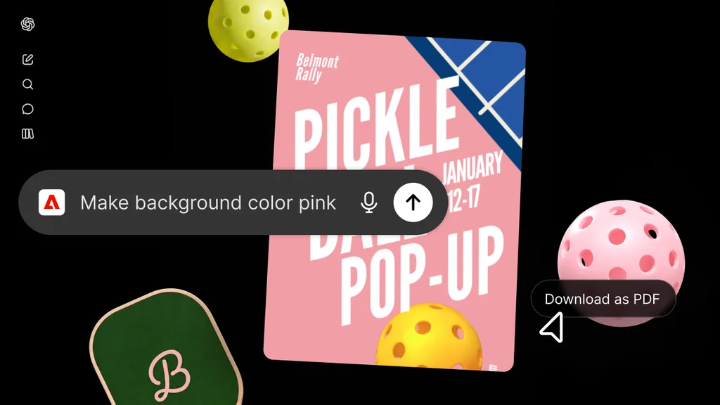 Adobe Integrates Creative Tools into ChatGPT