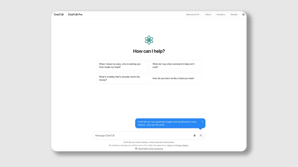 Eine Person hinter Chatbot-Werbetafel: San Francisco-Anzeige hinterfragt KI