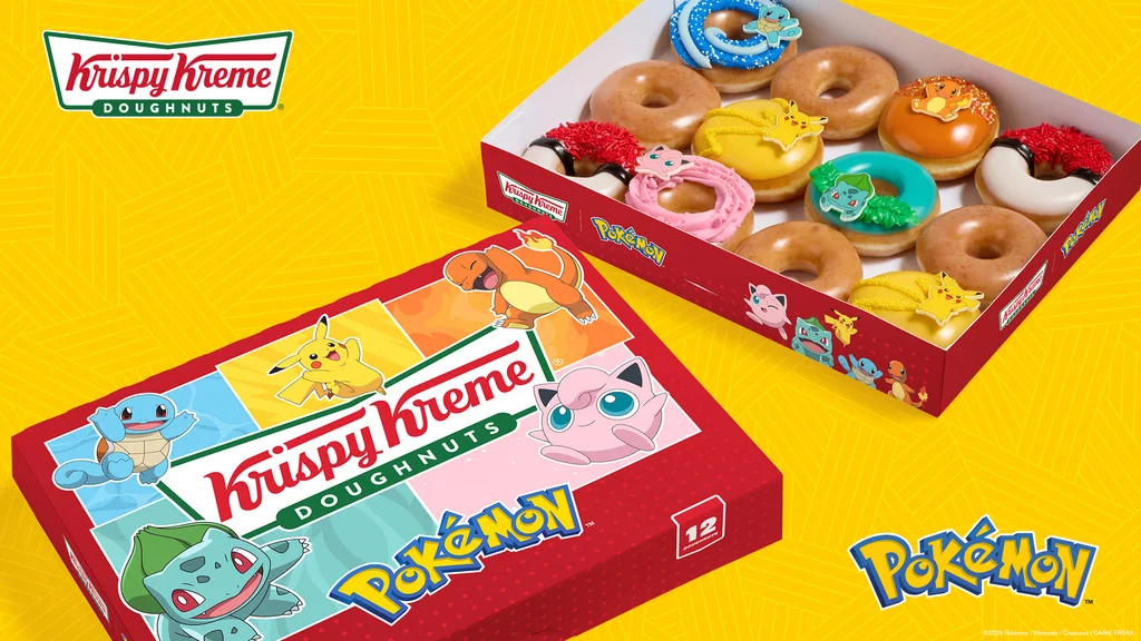 Krispy Kreme lance des donuts Pokémon pour son 30e anniversaire