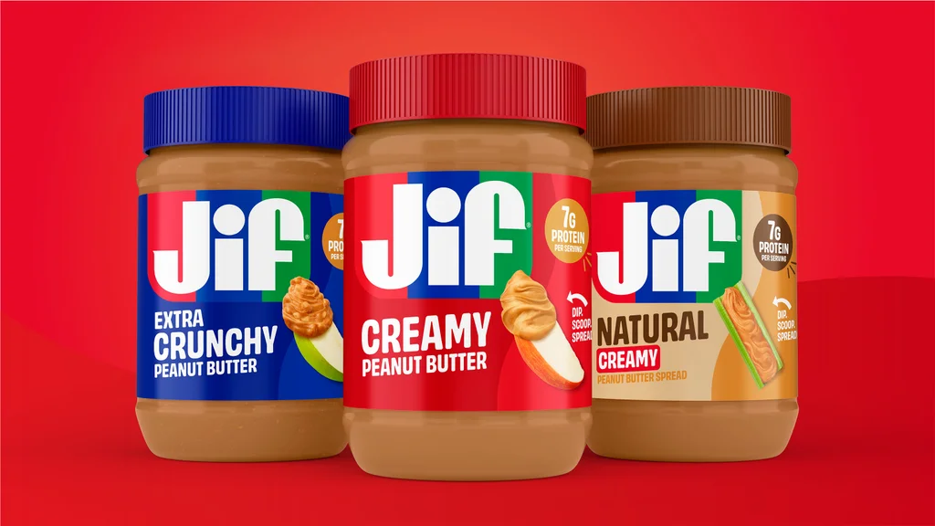 Jif überarbeitet erstmals seit 30 Jahren sein Logo und Branding