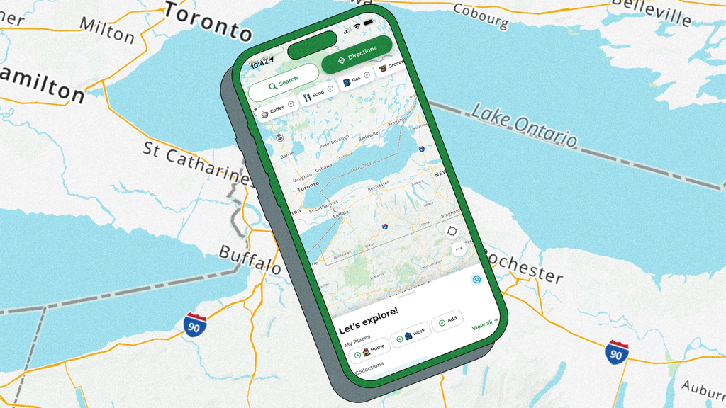 MapQuest isn't renaming Lake Ontario, despite Trump's executive order. And it's surging in the App Store