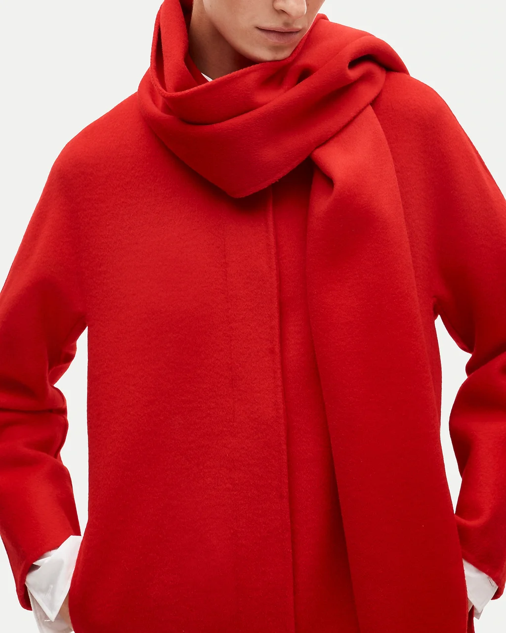 Otra vista del abrigo Valentina de J.Crew