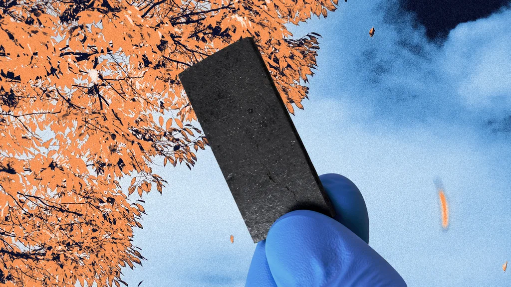 This startup is turning fallen leaves into biodegradable plastic