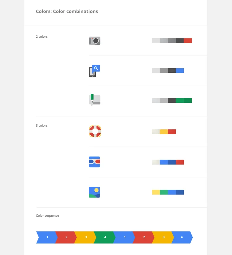 Fun Google Colors A Rare Peek At The Guidelines That Dictate Google's Graphic Design ...