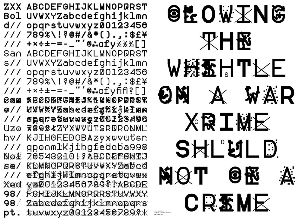 A Typeface Designed To Thwart NSA Surveillance - Fast Company