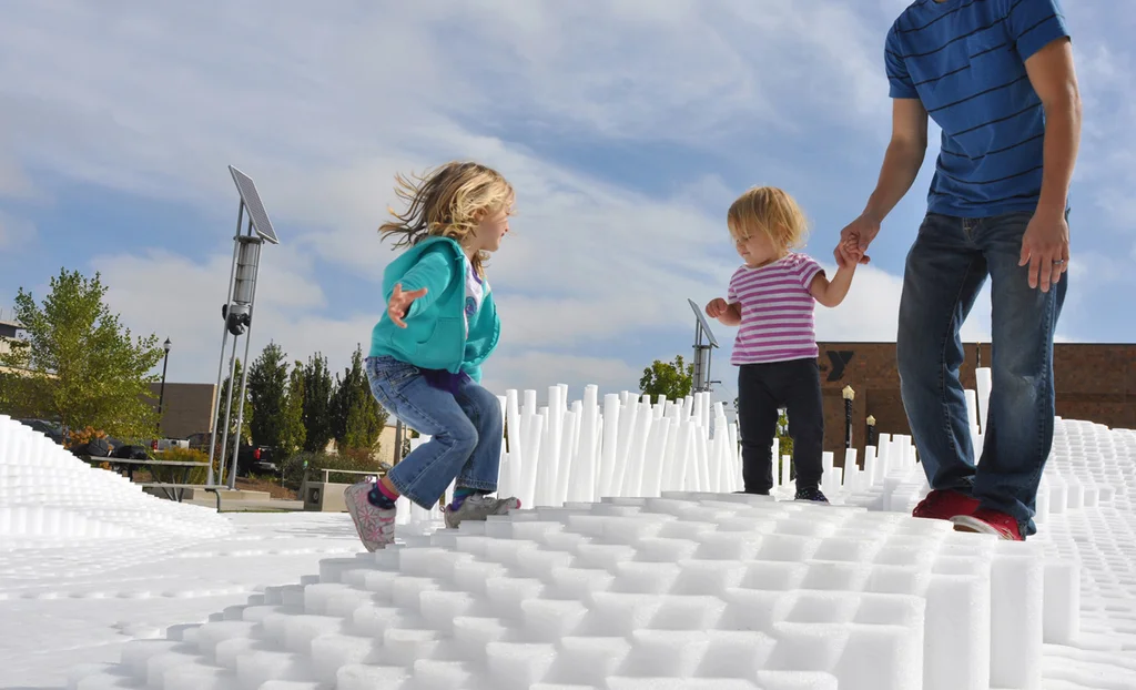 Pool Noodle Ramp This Installation Made From Pool Noodles Brings Out The Kid In All Of ...
