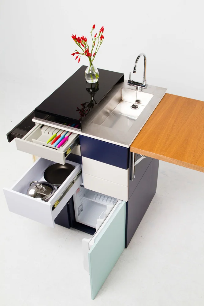 This Kitchen-In-A-Box Unfolds To Meet All Your Culinary Needs - Fast ...