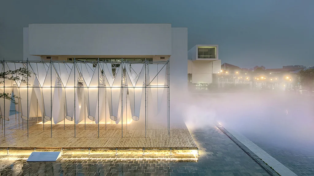 Step Inside A Building Made Of Mist - Fast Company