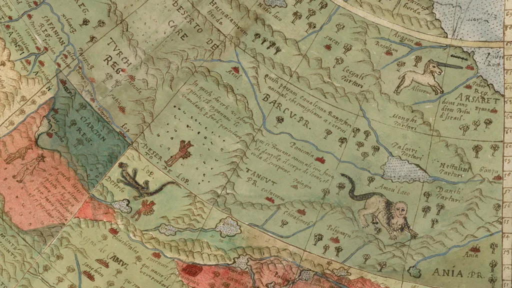 Explore The Largest Early Map Of The World - Fast Company