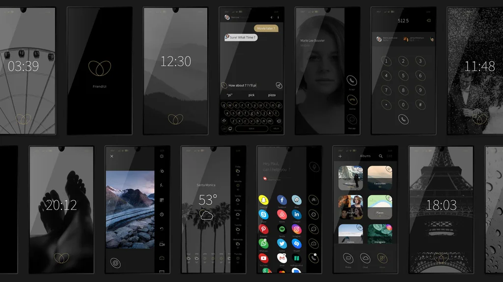 This Smartphone UI Saves Your Battery (And Looks Classy AF) - Fast Company