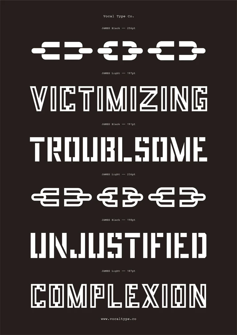 Civil Rights Bold Text These powerful fonts are based on protest movements, from civil rights ...