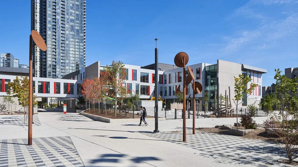 This Toronto development replicates suburban living in a high-rise ...