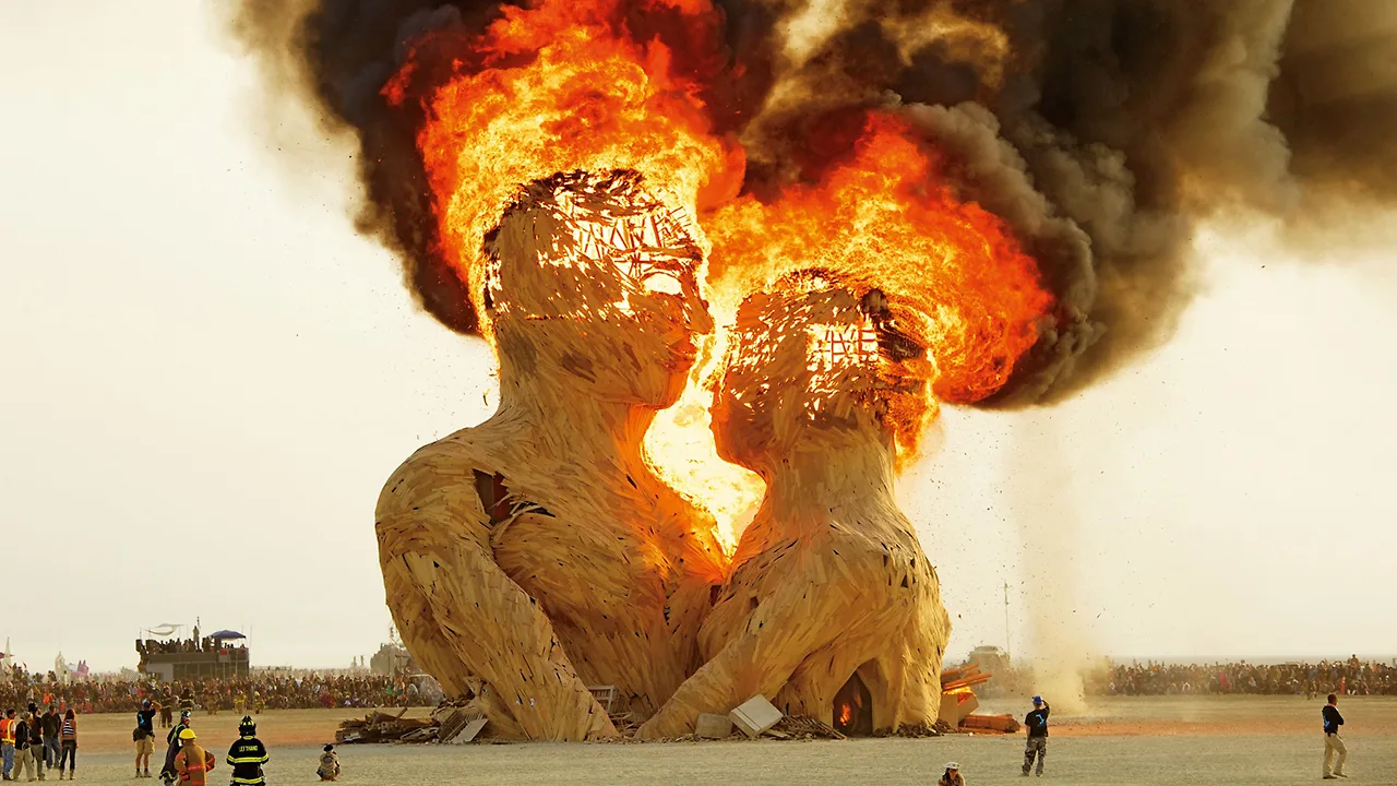 A Look Inside The Spectacular Interactive Outdoor Art of Burning