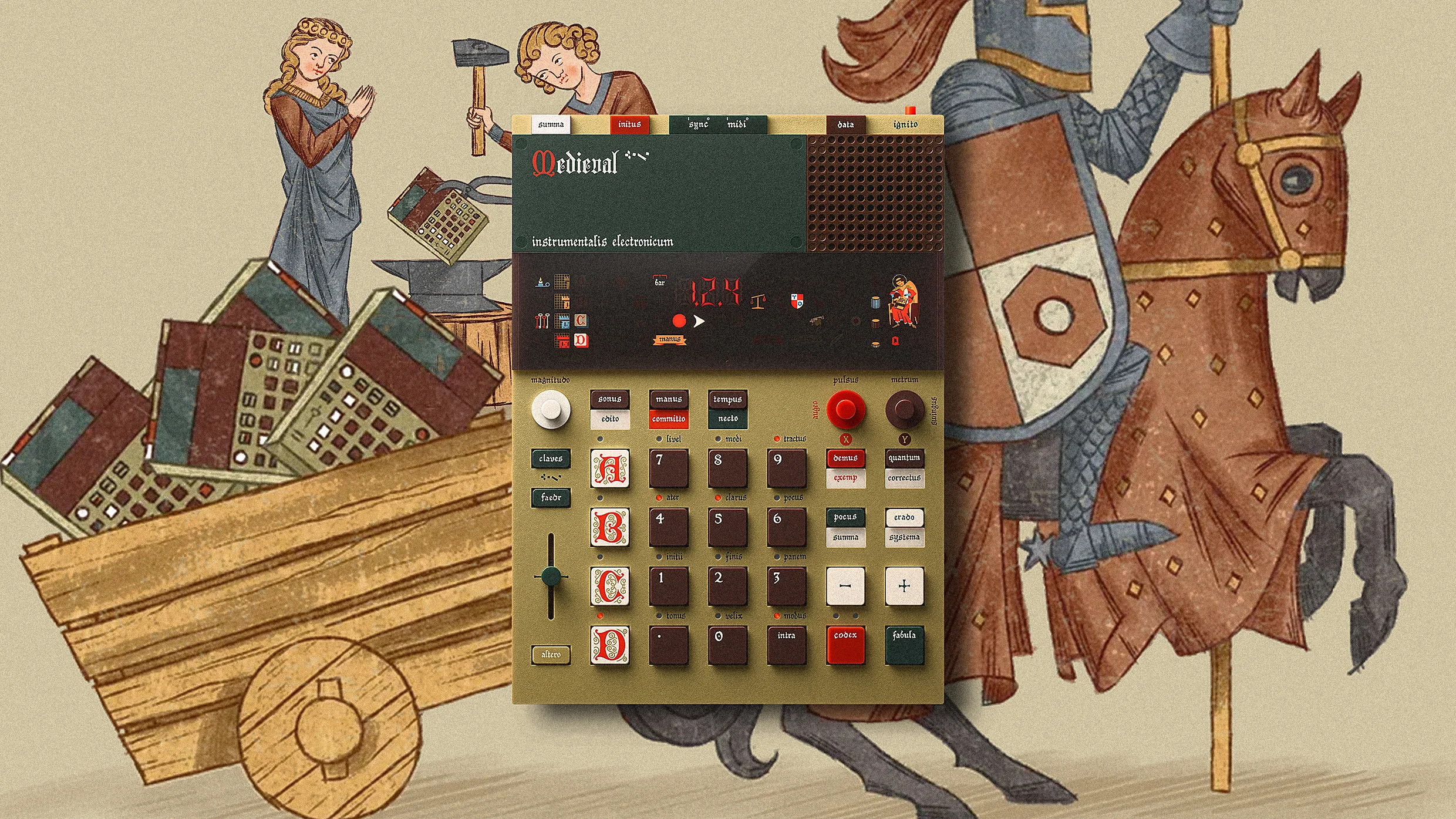 Teenage Engineering new MIDI sequencer goes medieval - Fast Company