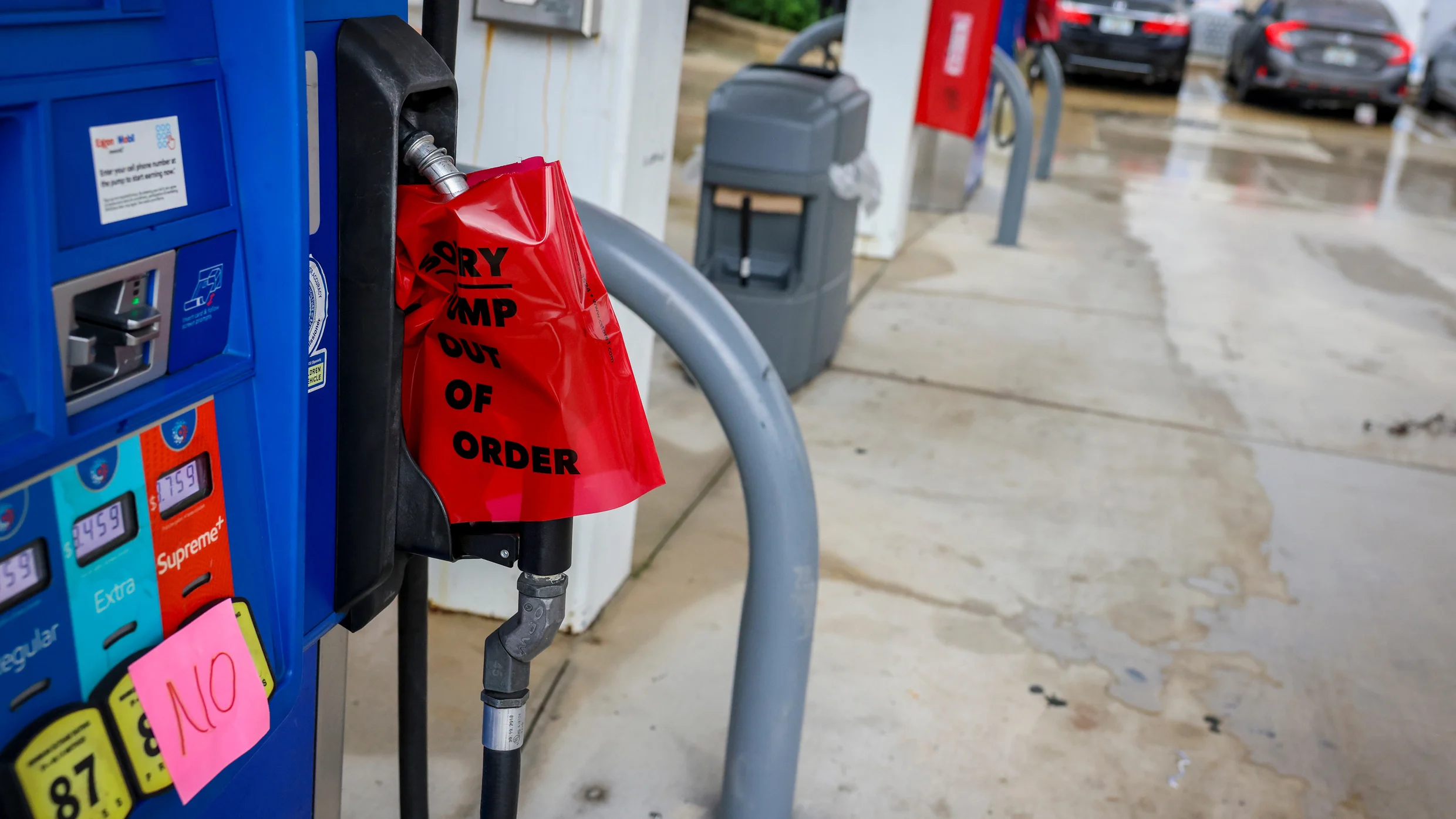 Floridians scramble for gasoline ahead of Milton’s expected landfall