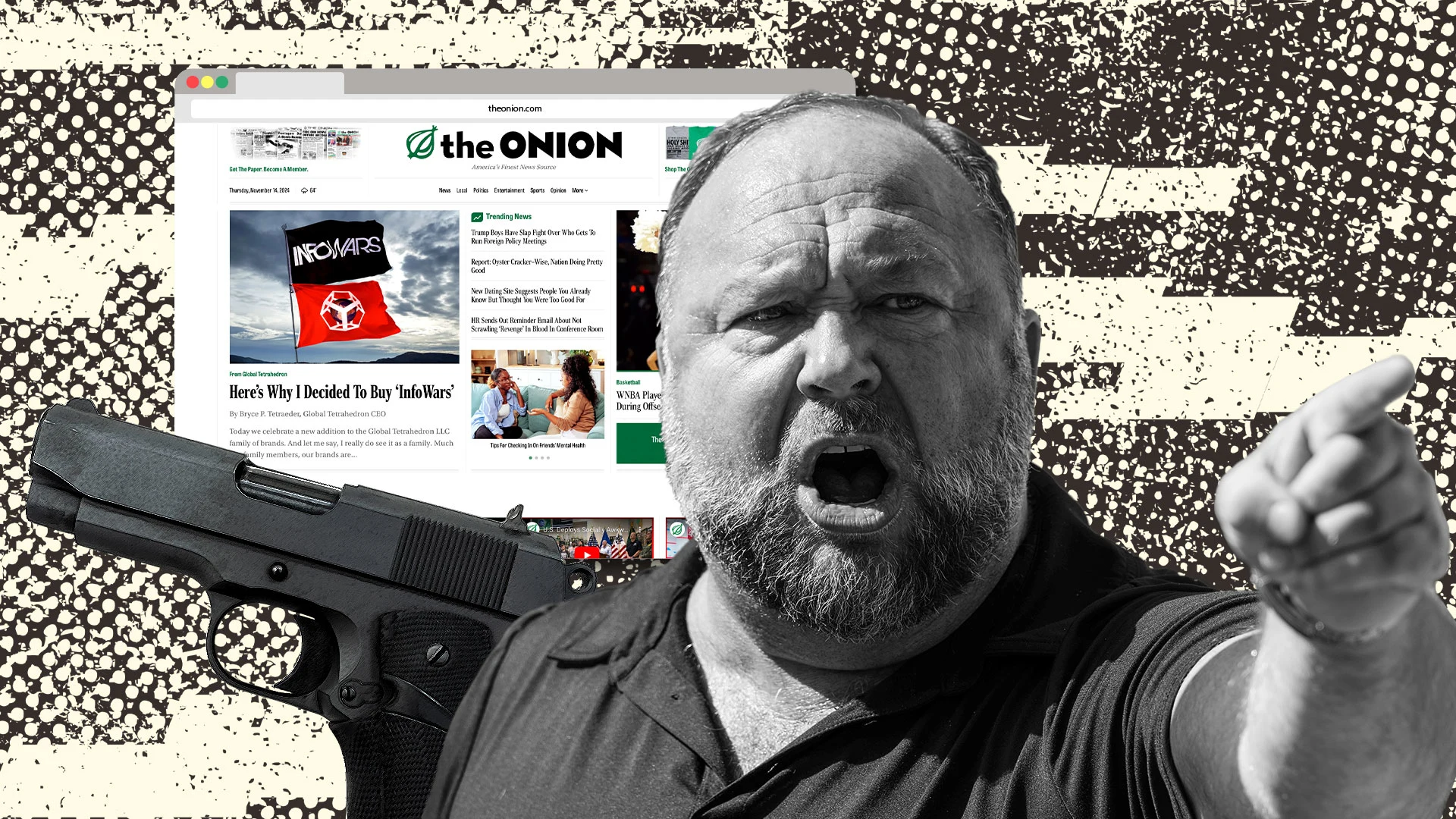 The Onion Buys Infowars Photograph