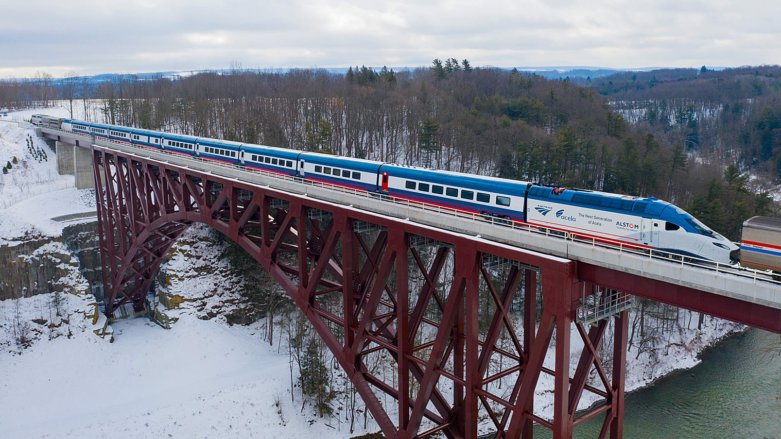 Amtrak’s sleek new high-speed electric trains are coming next spring