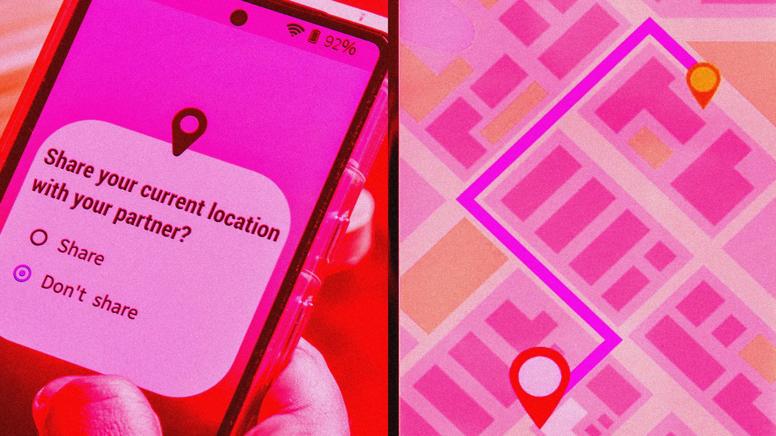 Location sharing is the latest way to hard launch a relationship