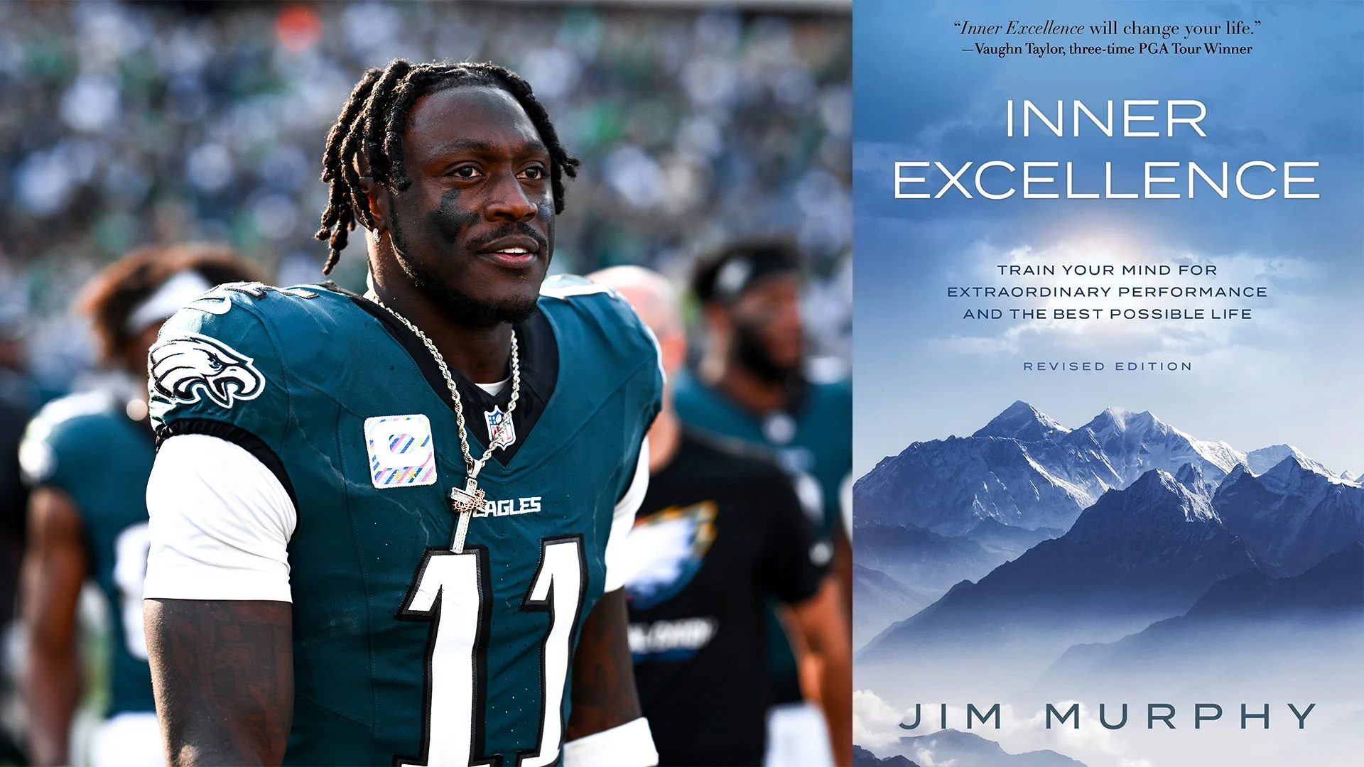 Inner Excellence: Self-Help Book Outperforms Amazon with Eagles AJ Brown - Fast Company