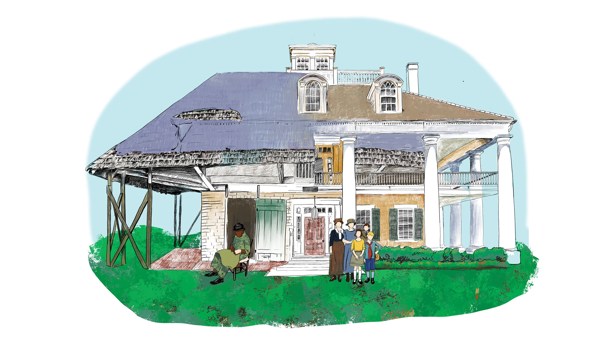 The hidden history of the front porch - Fast Company