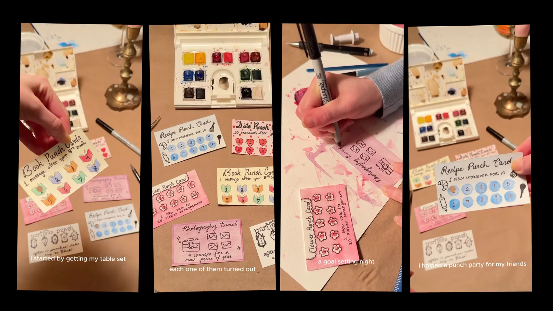 Punch cards The new TikTok hack for keeping New Year resolutions