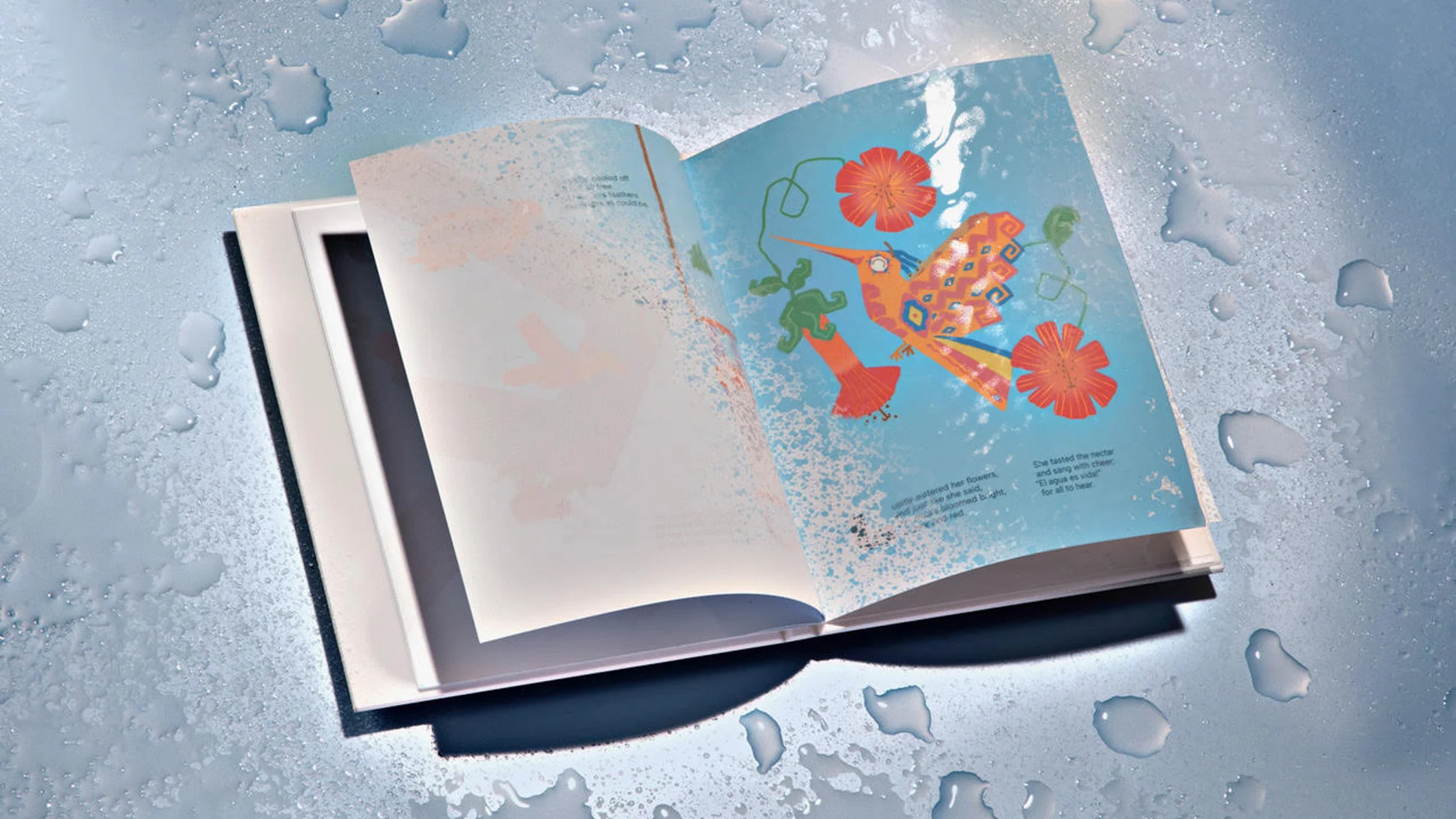 This book can be read only when it's wet