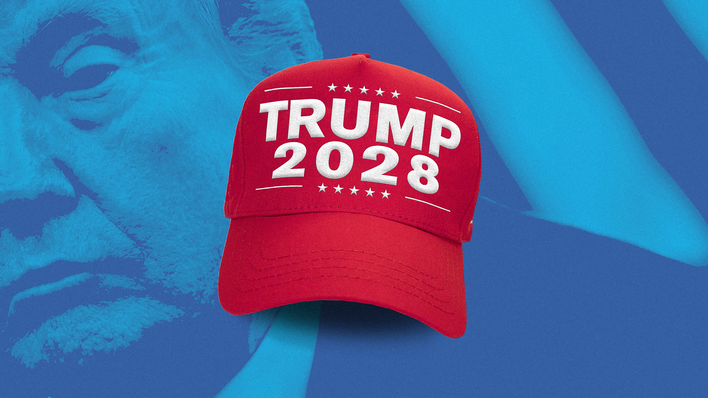 Trump 2028' hats arrive in Donald Trump's official store