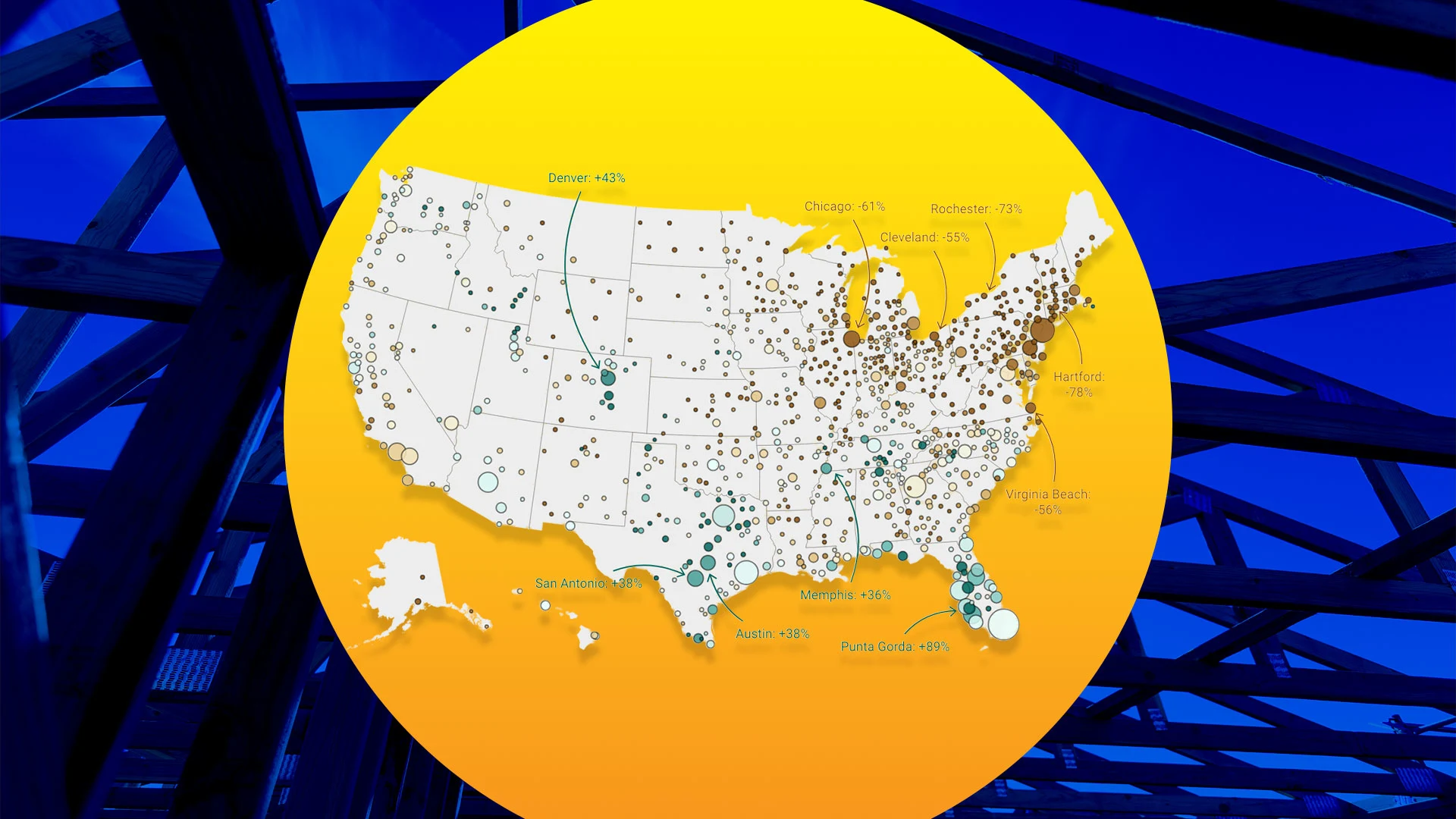 Builders have the most unsold homes since 2009. These are the housing markets with deals