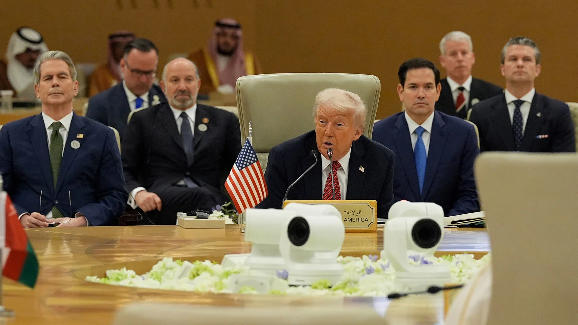 Trump pressures Iran for a nuclear deal but says nation must 'stop using terror'