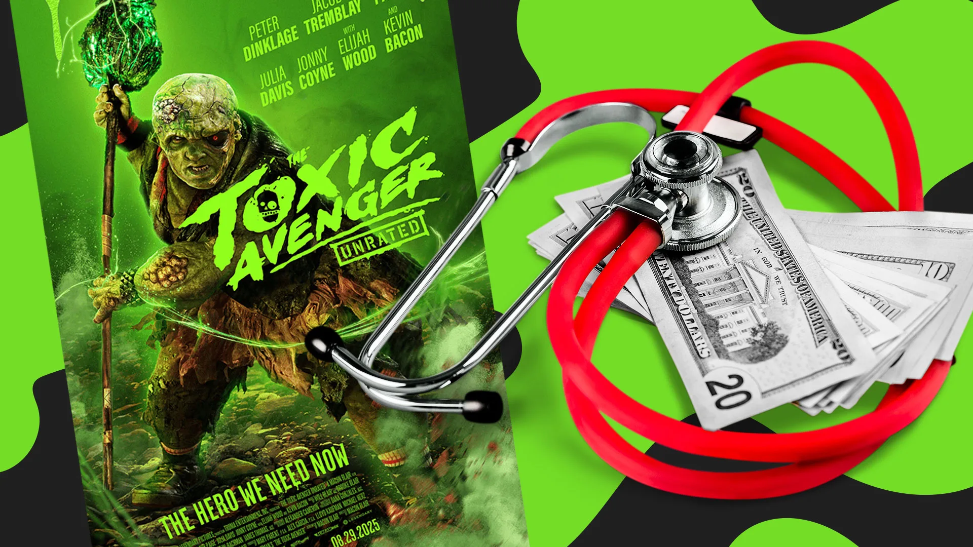 'The Toxic Avenger' reboot wants to wipe out your medical debt