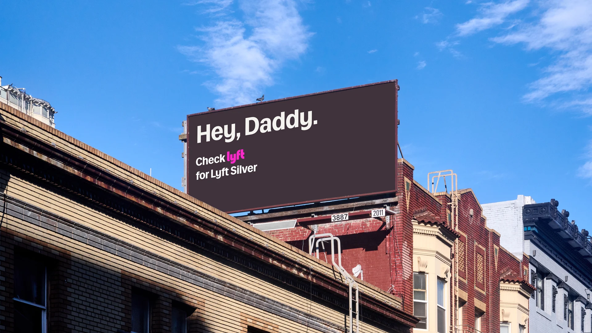 Lyft's clever new campaign is a billboard-sized push notification