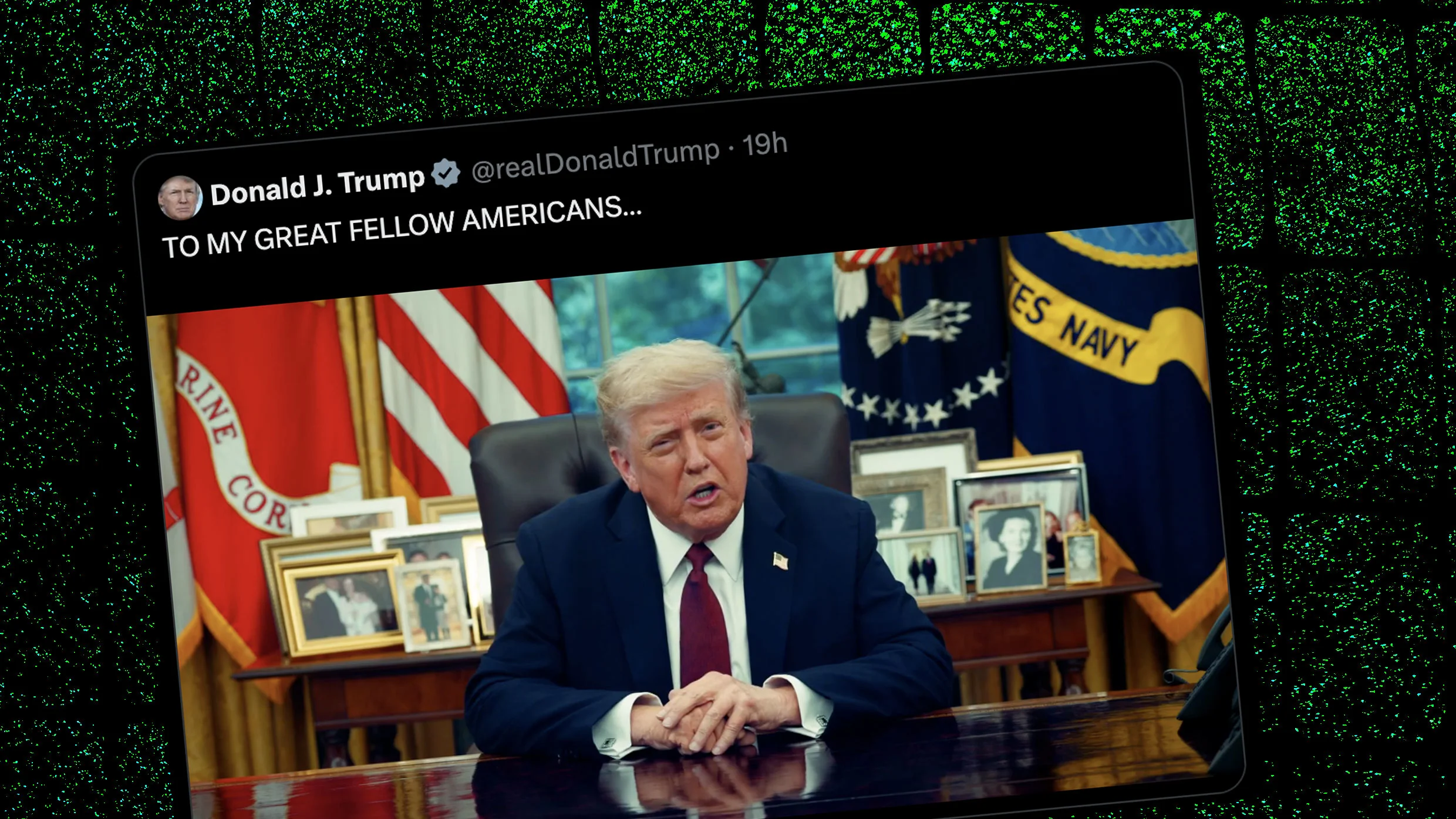 Trump's message on Charlie Kirk wasn't AI. But our confidence in what's real is fading