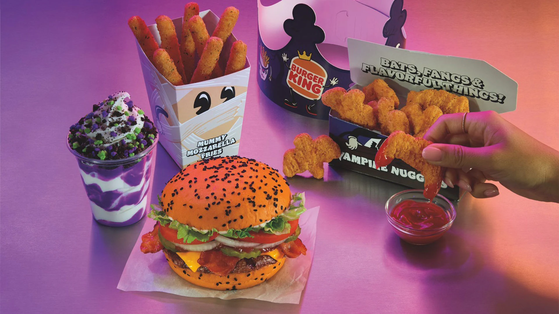 Meet Burger King's freaky new Monster Menu
