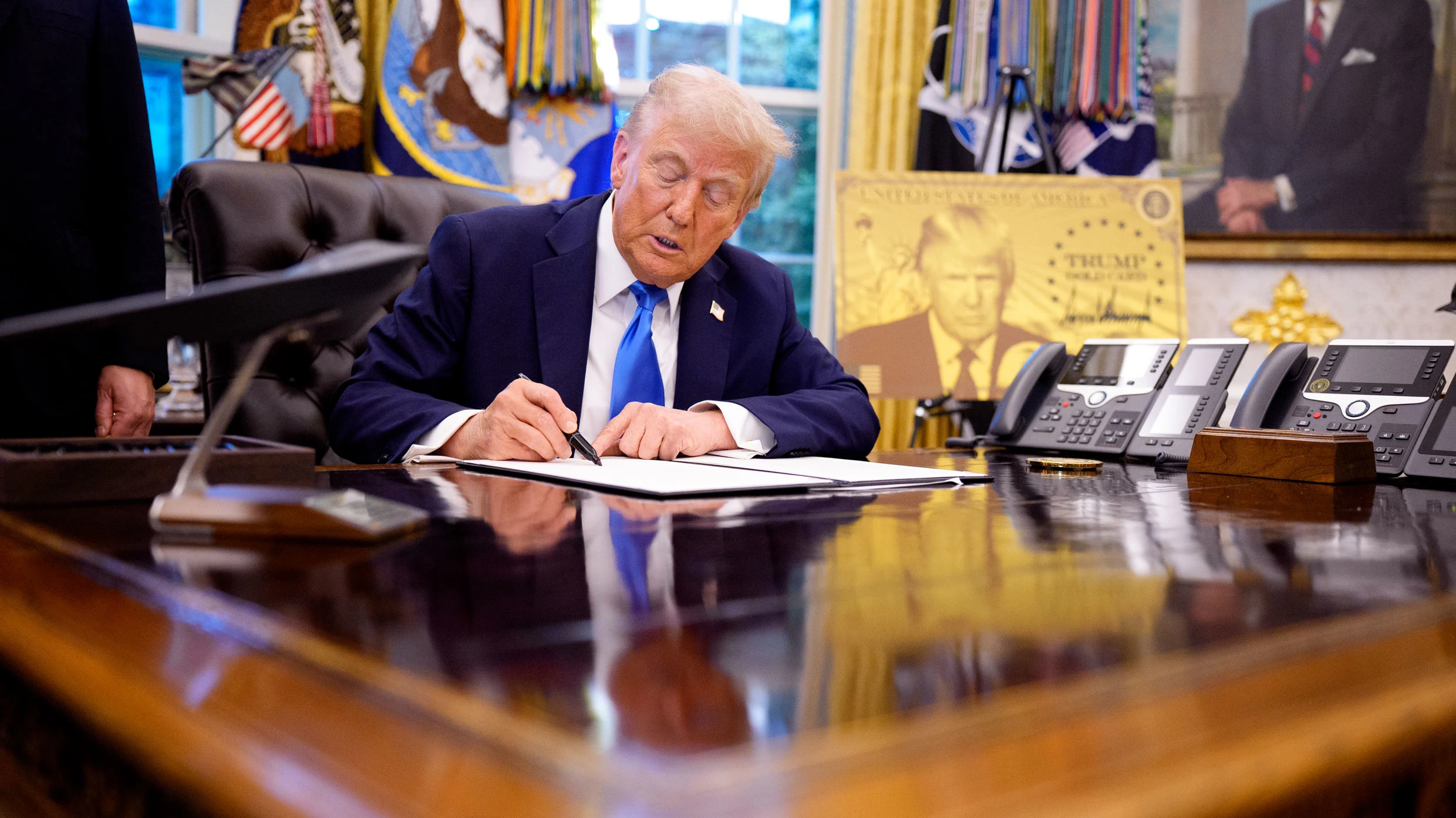 Trump's steep new fees on H-1B visas are causing U.S. tech shares to drop