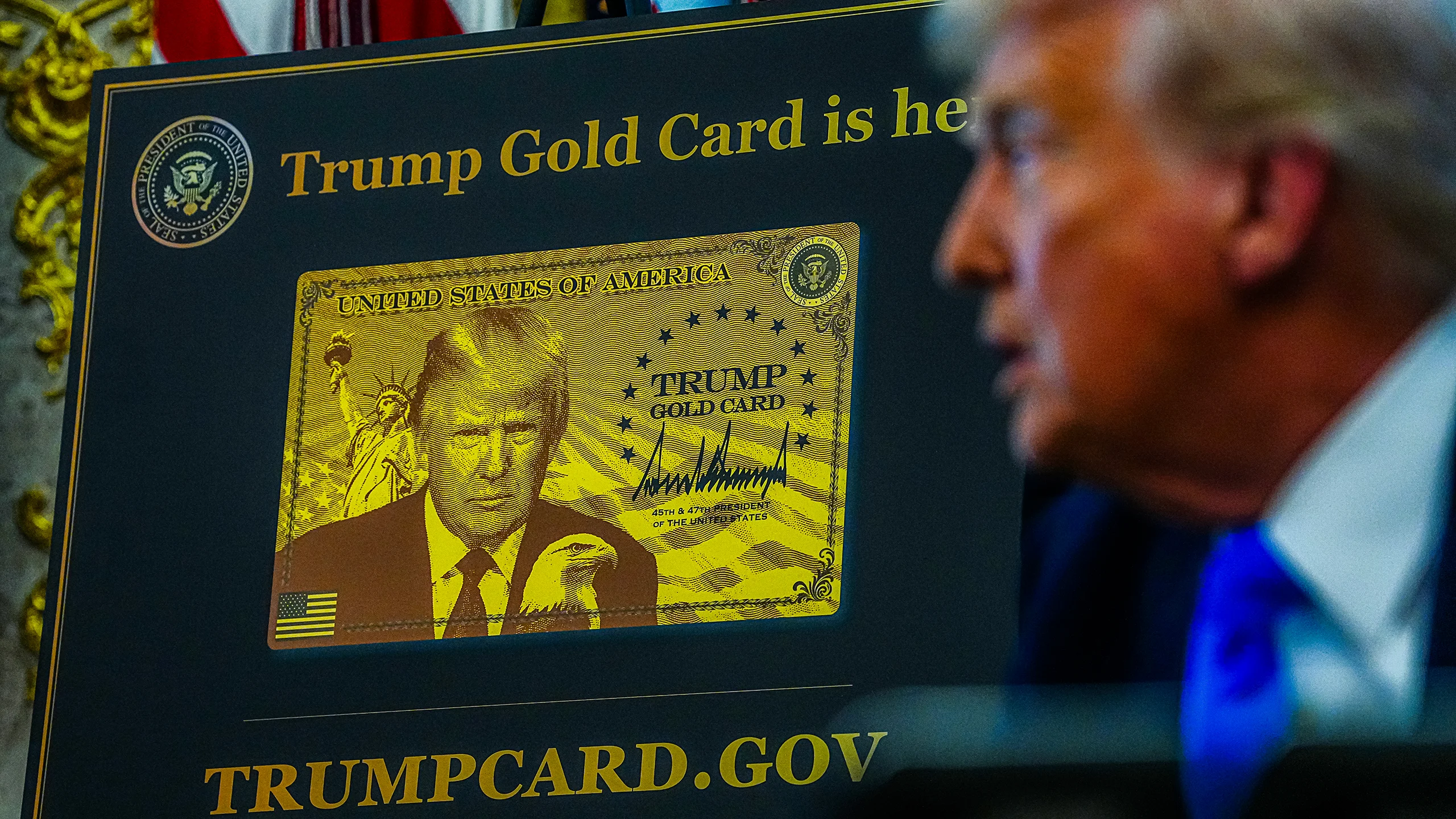 What Trump's new 'gold card' and $100,000 H-1B visa fees could