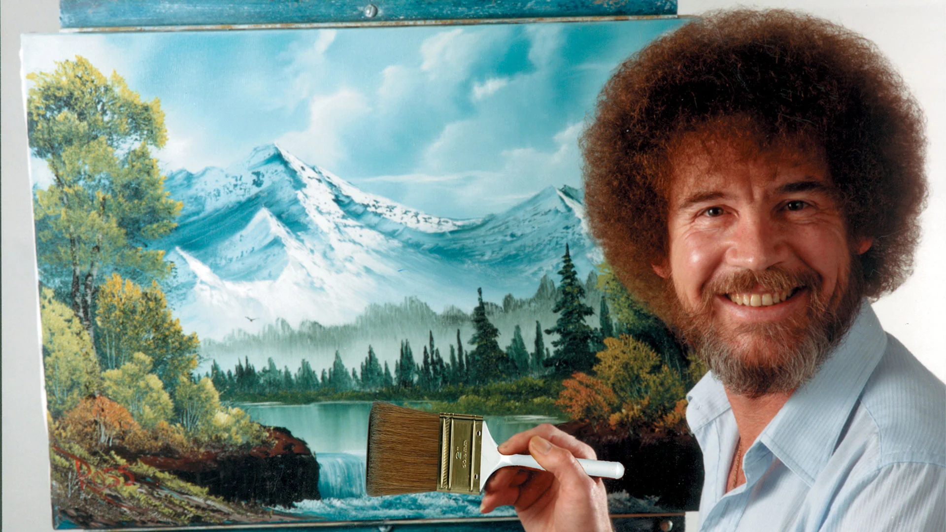 30 Bob Ross paintings will be auctioned off in support of public television
