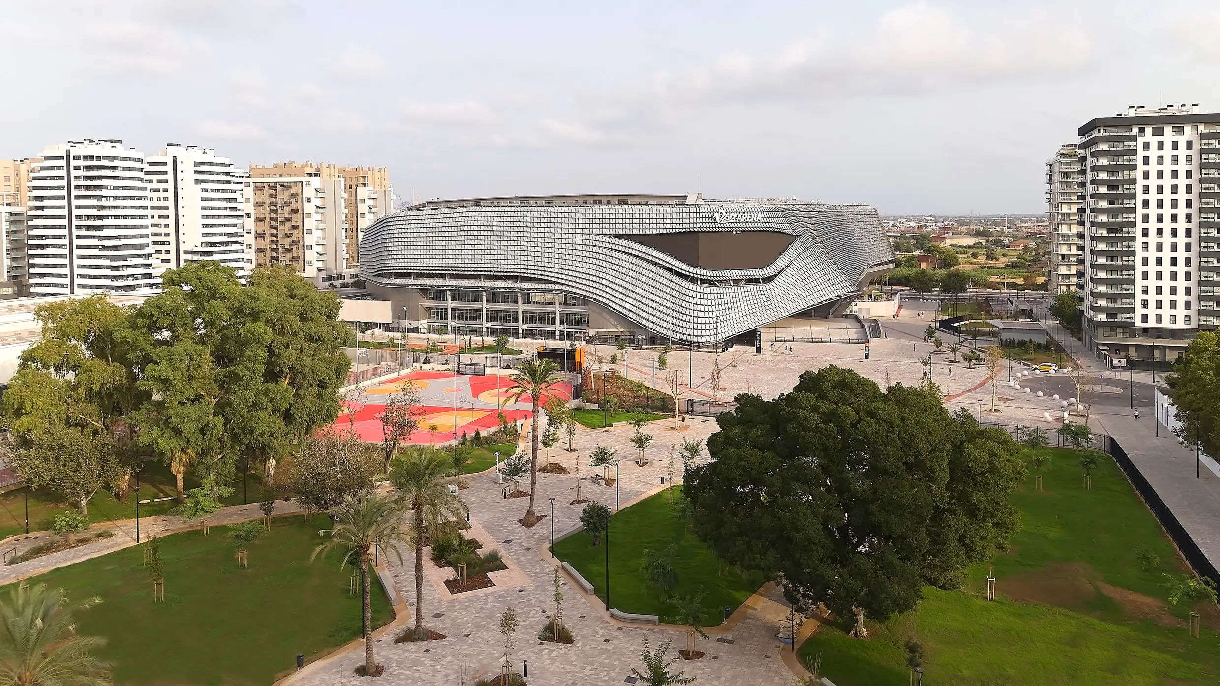 This Spanish city took a charming approach to building its new sports arena