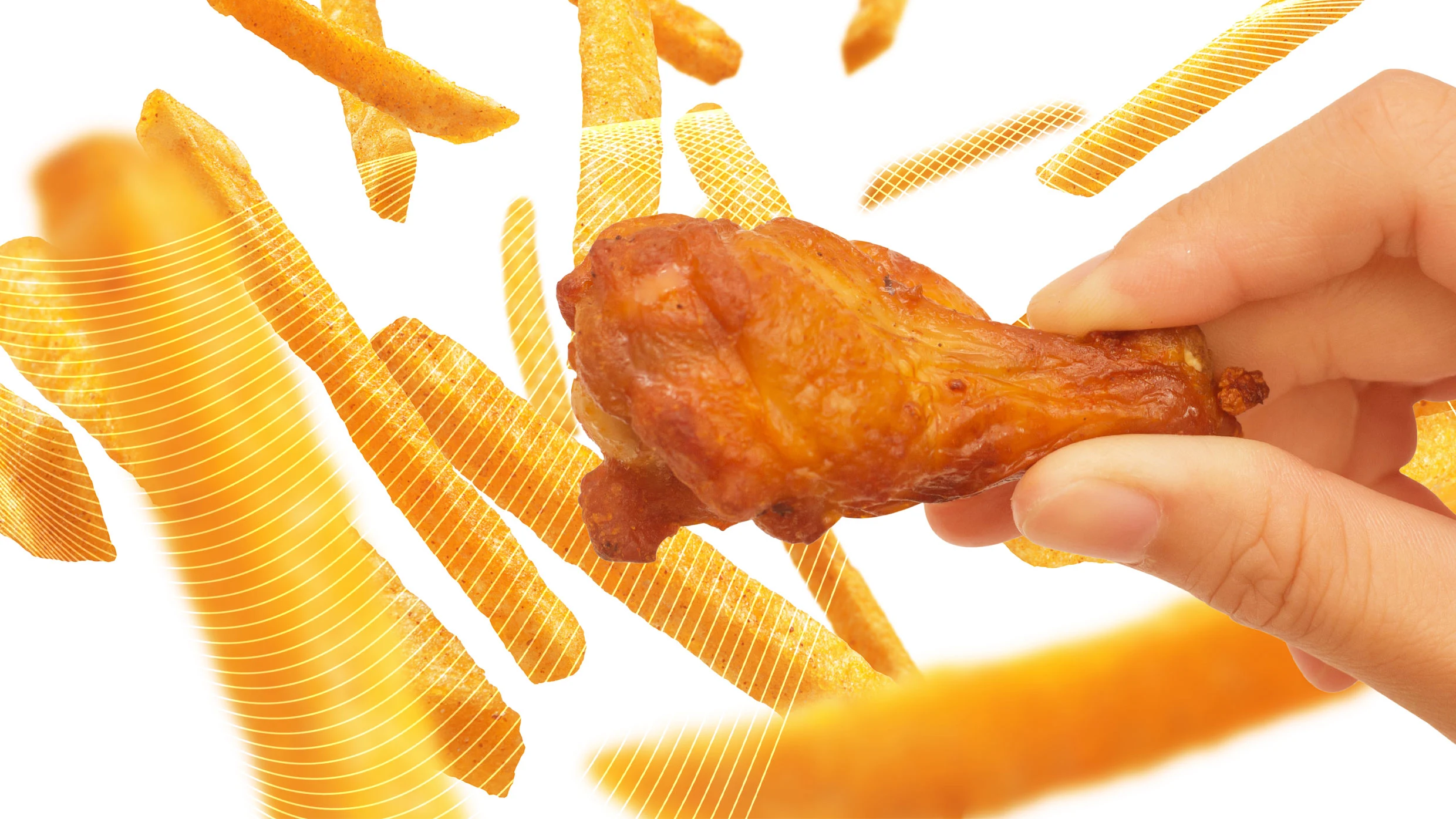 'When I'm eating wings and fries at the same time'-TikTok spoofs flow state