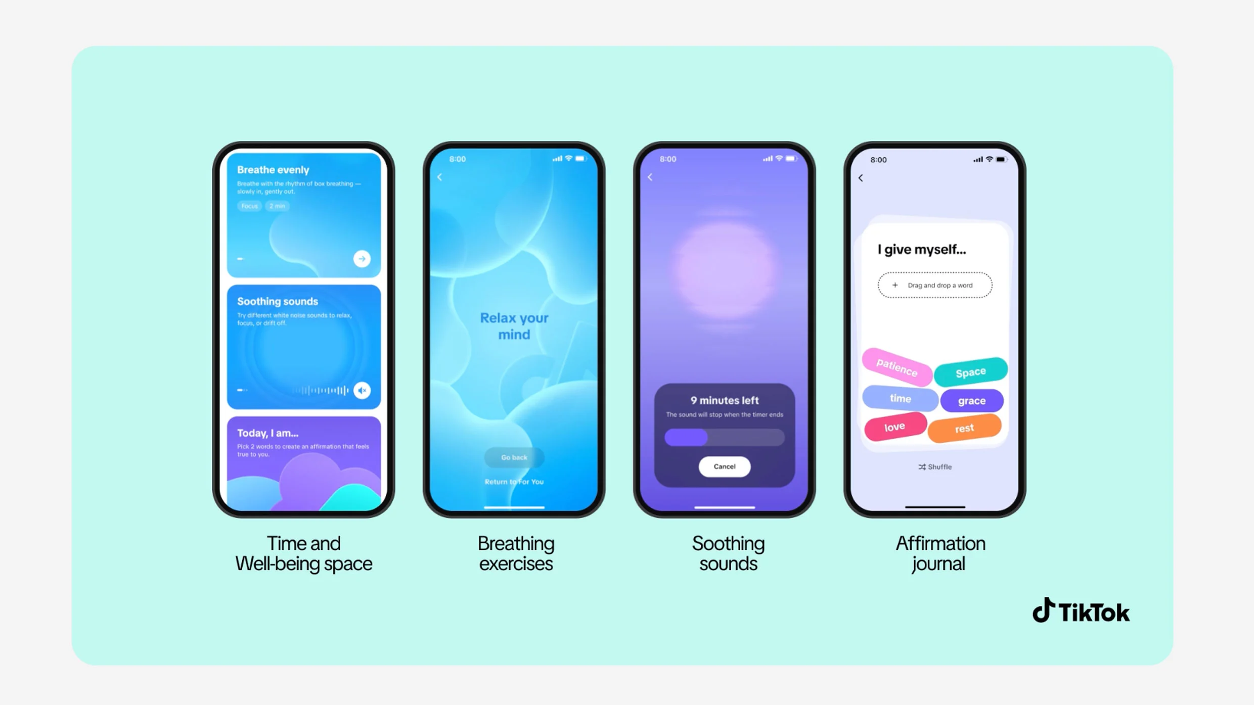 TikTok cares about your well-being and now has a special hub to prove it