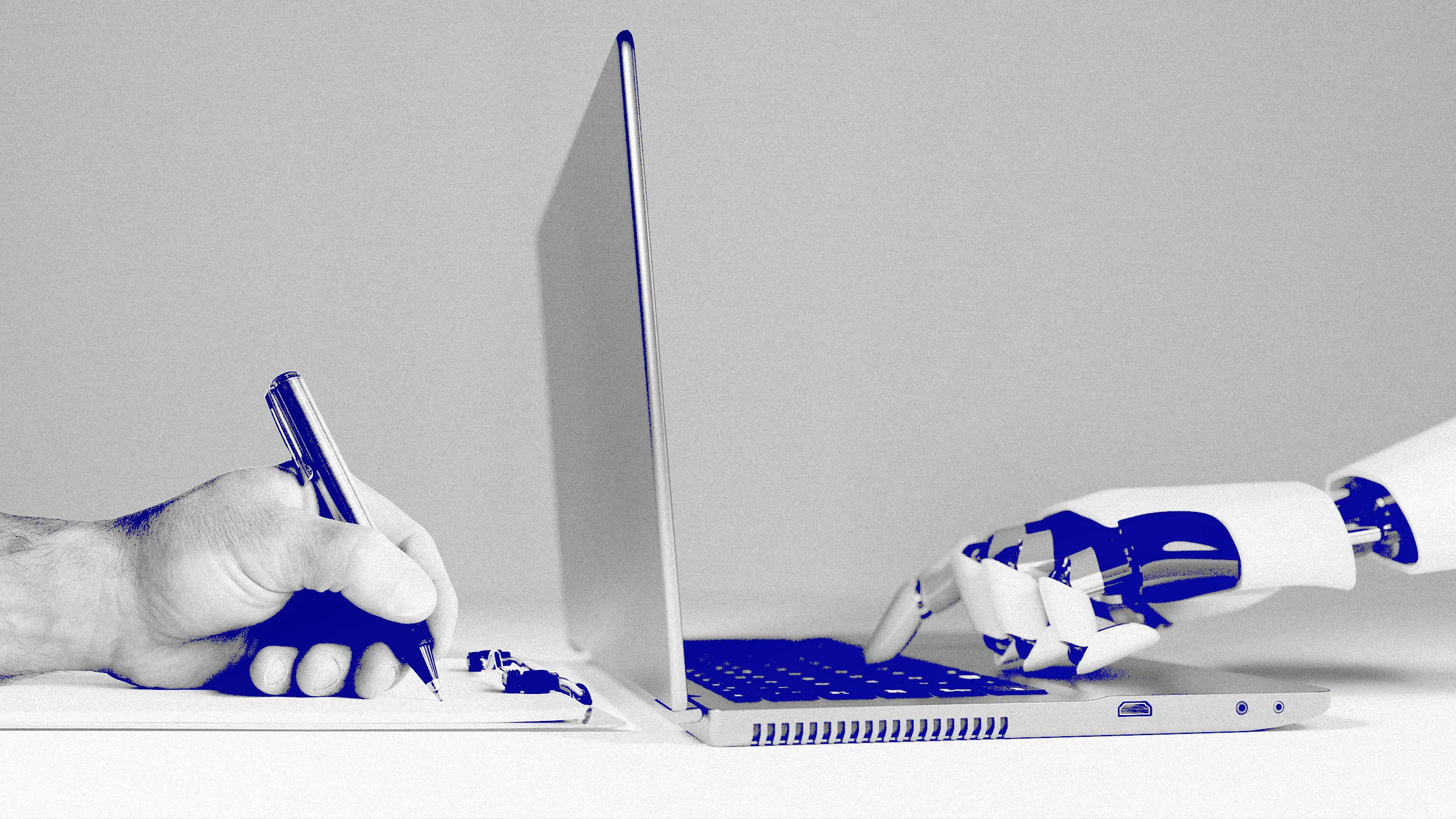 AI now writes more than half of new online articles. What's next for human authorship?