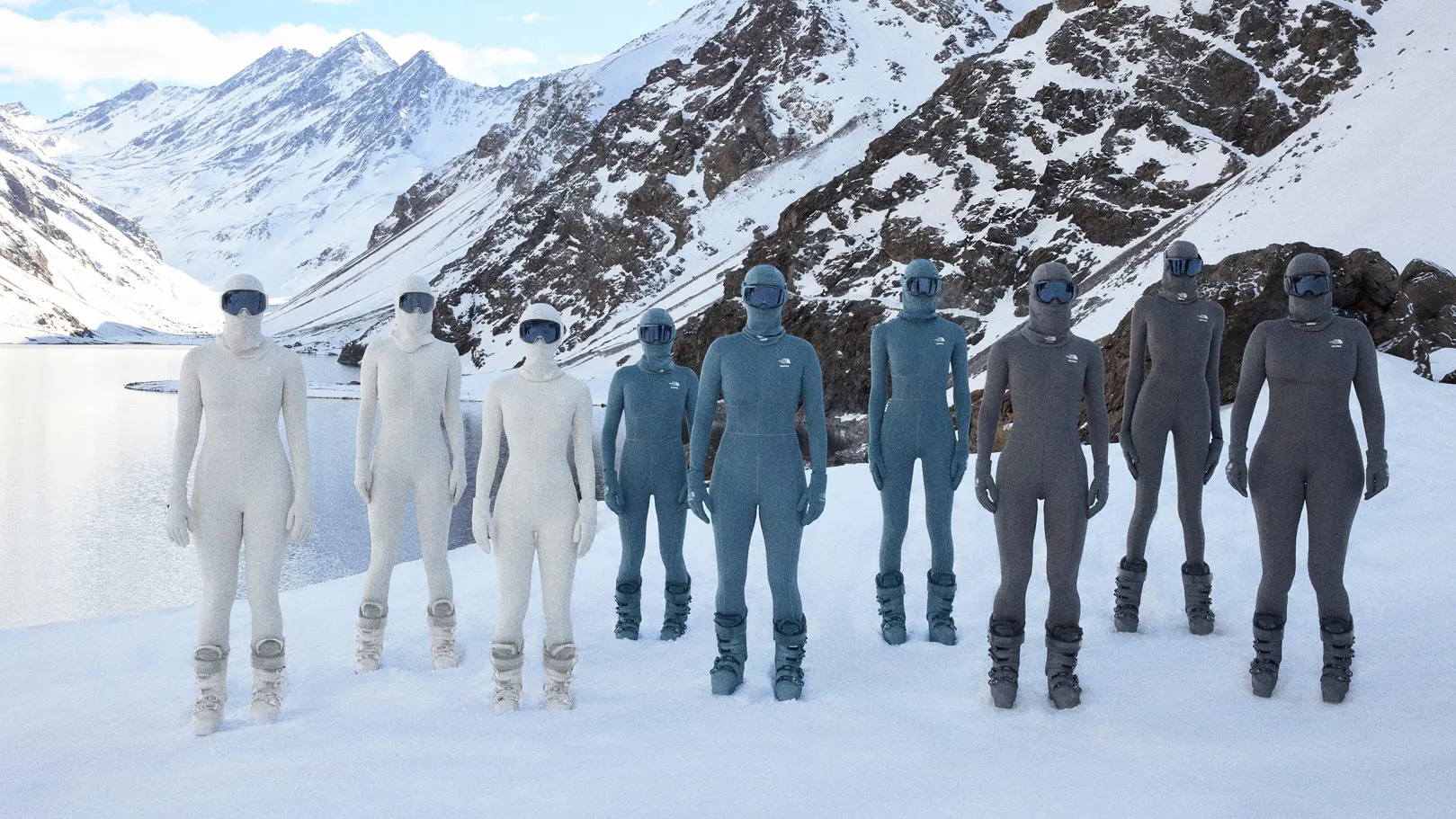 North Face x Skims is hitting the slopes for a second season