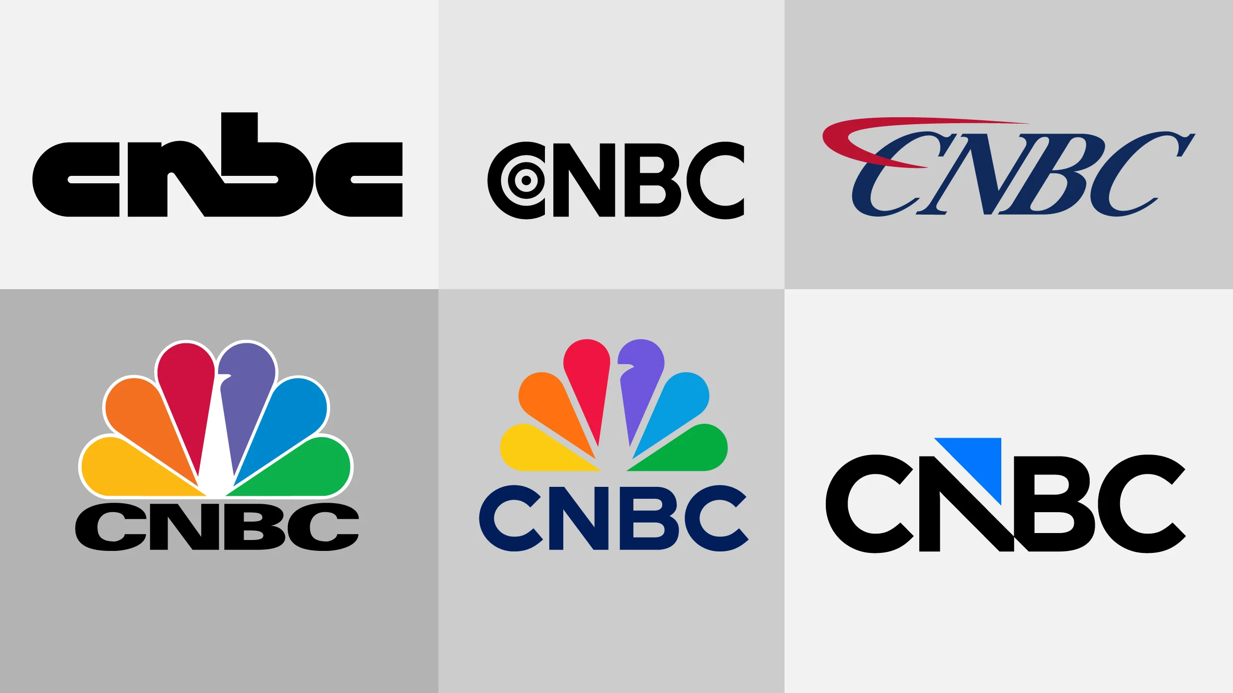 CNBC vervangt zijn pauw door . . . een driehoek