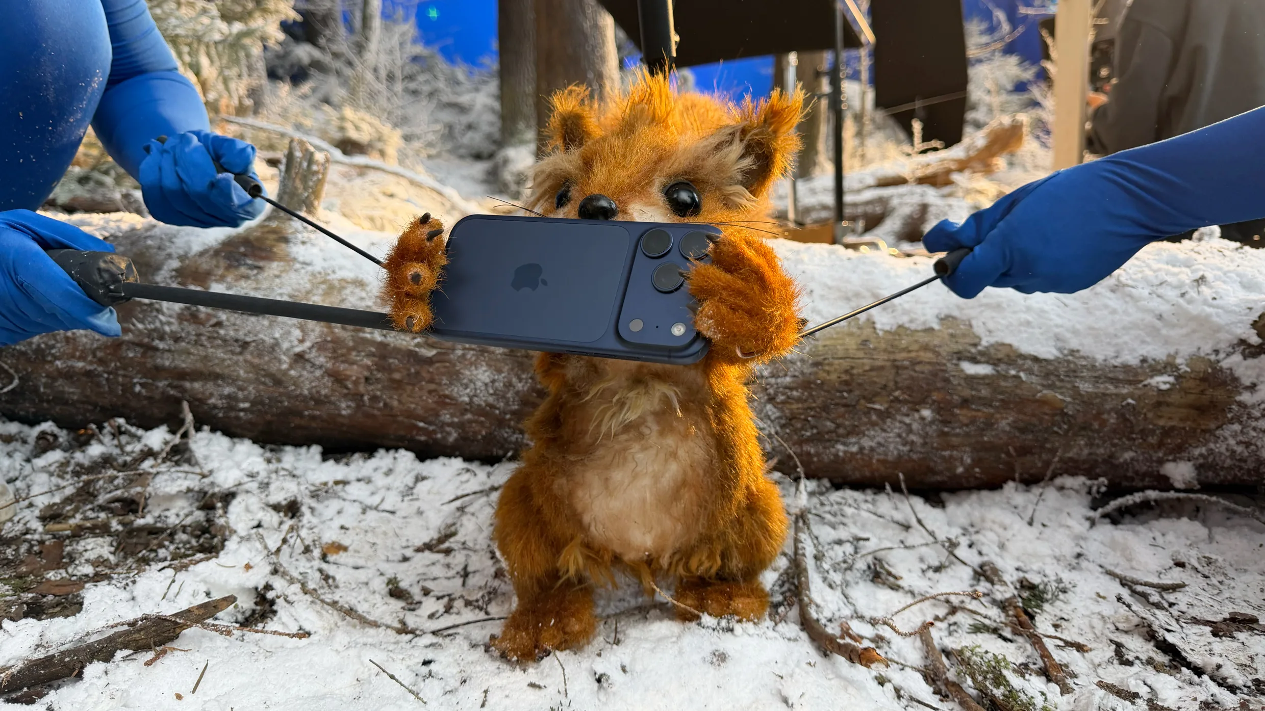 Apple's new holiday ad is a wonderland of puppets and practical effects