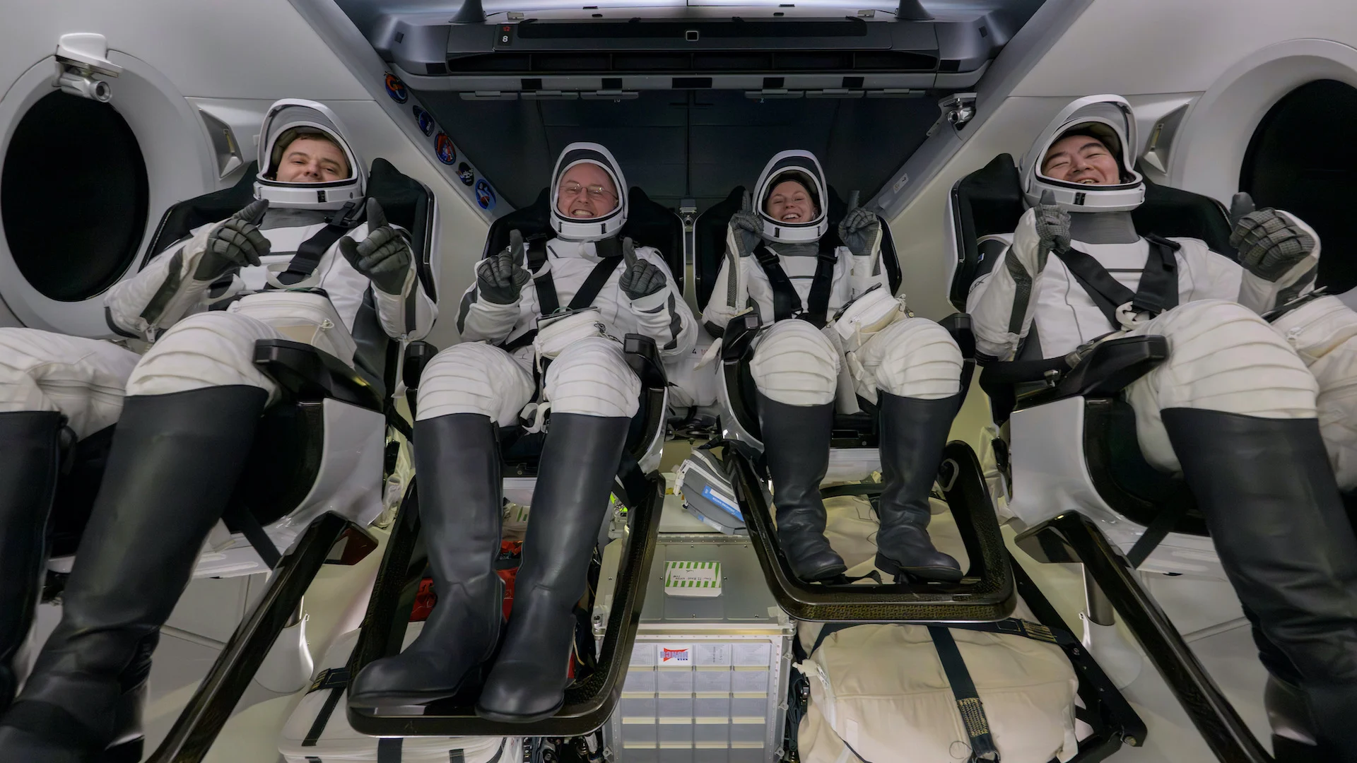 NASA astronauts return to Earth early after a medical evacuation