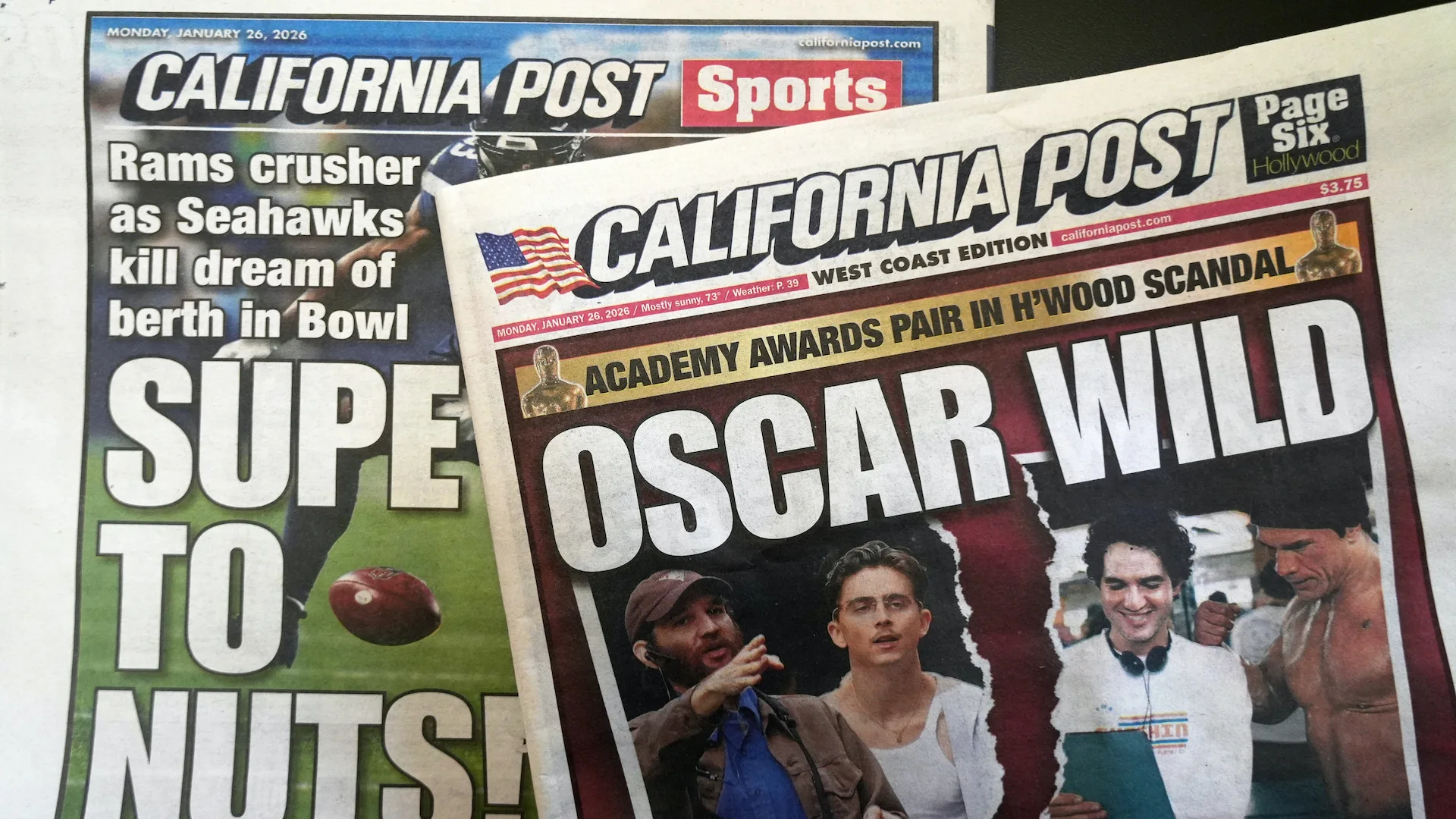 California Post officially launches, bringing New York-style tabloid news to the West Coast