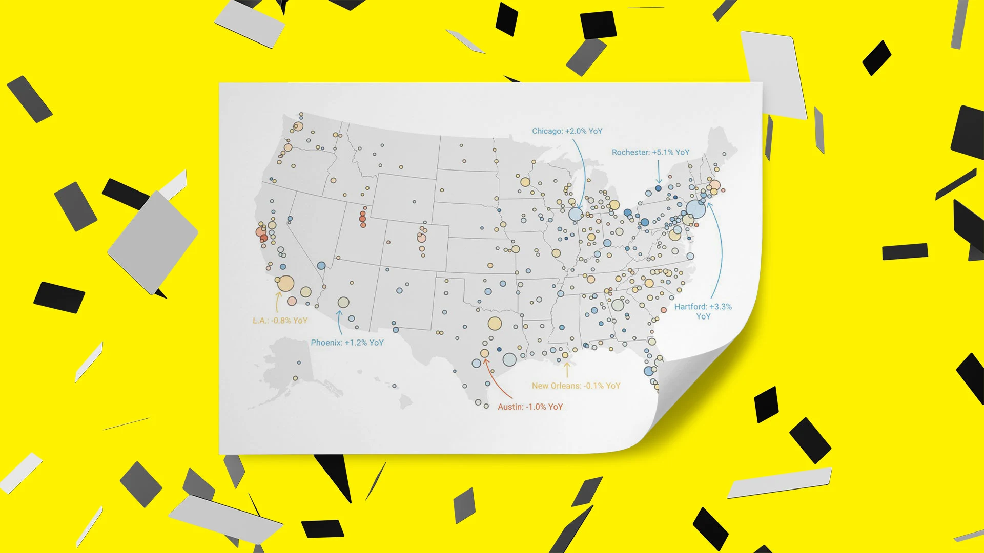 fastcompany.com - Lance Lambert - Home price forecast for 2026 across 380 housing markets: Zillow versus Moody's forecast model